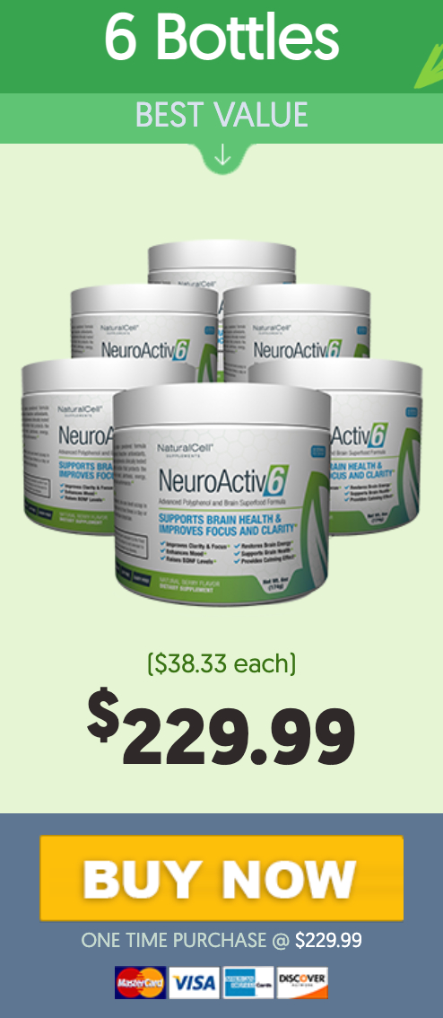 NeuroActiv6 - 6 Bottles